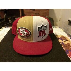 San Francisco 49ers New Era Gold/Scarlet 2023 Sideline 59FIFTY Fitted Hat Size 8